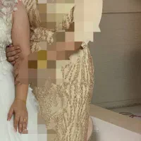 لباس مجلسی در حد نو سنگ دوزی شده از سایز ۴۴تا ۴۸