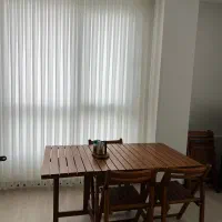 میز تاشو 2 به ۴ به ۶ تمام چوب