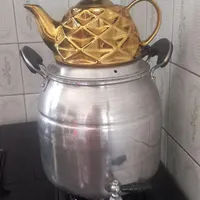 قوری کتری شیر دار ۸ لیتری