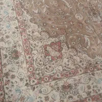 یکجفت فرش ۶متری کرم گردوئی  زیبا|فرش|همدان, |دیوار