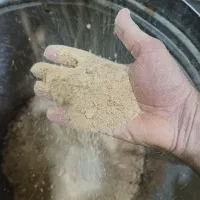 کنجاله کنجد وجوانه بادام زمینی ومغزآفتاب گردان