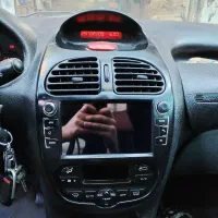 مانیتور و ظبط 206 فابریکی آخرین ورژن با قاب دور