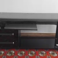 میز تلویزیون شیشه ای