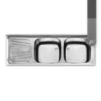 سینک ظرف شویی استیل رو کار