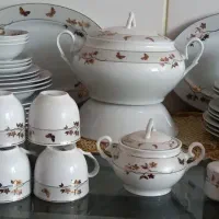 چینی طرح پروانه ۶ نفره