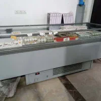 یخچال و فریزر مرغ و گوشت ویترینی مدل جزیره