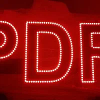 تابلو ال ای دی PDR