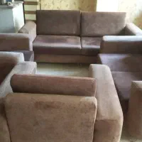 مبلمان راحتی ۷ نفره|مبلمان خانگی و میز عسلی|اصفهان, توپخانه ارتش|دیوار