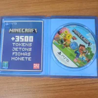 سی دی ماینکرافت ps5 همراه با ۳۵۰۰ توکن|کنسول، بازی ویدئویی و آنلاین|بندرعباس, |دیوار