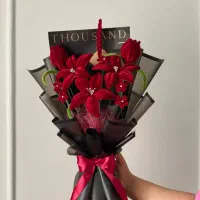 گل ولنتاین|گل مصنوعی|باغستان, |دیوار