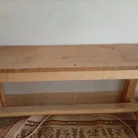 ۴تا نیمکت چوبی نو ب فروش میرسد