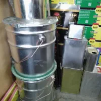 قوطی فلزی تمام تخلیه و چهار گوش