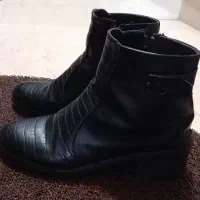 نیم بوت طرح سنگی