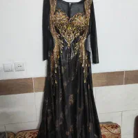 لباس مجلسی شیک  وشال ست سایز۴۴تا ۴۸تا ۵۰