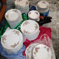 چینی گل سرخی پلوخوری خورشت خوری نو نو