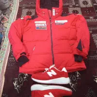 کاپشن پرسنگین اردک استوک اصل کانادایی وکفش قرمز|لباس|بندر ترکمن, |دیوار