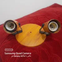 پایه لامپ سقفی دوقلو درحدنو