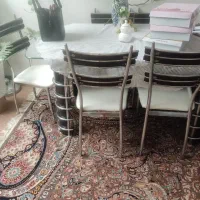 میز شیشه ای 6 نفره. 10 میلیون