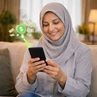 کار در منزل با گوشی