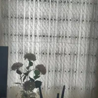 ۲ عدد پرده با دوخت پلیسه