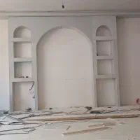 کناف کنافکاری تخریب گچکاری کنافکار|خدمات پیشه و مهارت|فشم, |دیوار