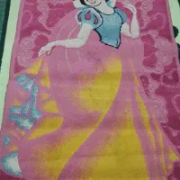 گلیم فرش عروسکی سالم و بدون پارگی|گلیم، جاجیم، گبه|فومن, |دیوار