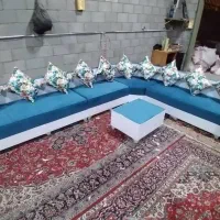 مبل راحتی ال بروز با پارچه های لوکس و خوشرنگ/زیبا|مبلمان خانگی و میز عسلی|تهران, شهرک شریفی|دیوار