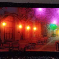 تابلو|ریسه و چراغ تزئینی|یزد, |دیوار