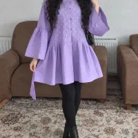 مانتو عروسکی کاملا نو فقط به مدت یک ماه پوشیده شده
