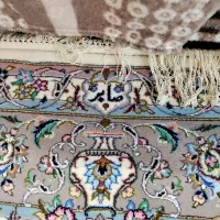 فرش دستباف جفت ۹متری گل ابریشم کاشان|فرش|تهران, شهرک دریا|دیوار