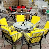 میز و صندلی باغی حیاط و رستوران آماتیس نیم تنه