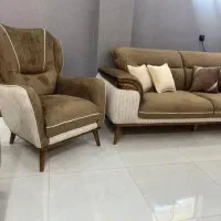 مبل دسته چوبی|مبلمان خانگی و میز عسلی|کرج, فاز ۳ مهرشهر|دیوار