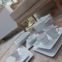 سرویس چینی ۲۴نفره.۱۲ نفره  و ۱۰ پلو خوری جداگانه