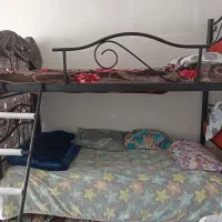 تخت دو طبقه فلزی