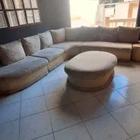 مبلمان در حد نو و یک دست مناسب باغ