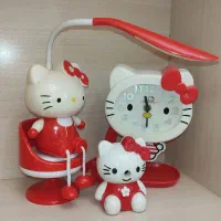 ساعت،تراش،چراغ مطالعه و چراغ خواب