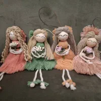 عروسک مکرومه