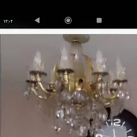دو عدد لوستر بزرگ