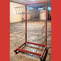استند سبدی فلزی چندطبقه
