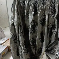 پرده با والان سالم وتمیز