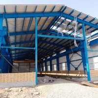 سوله ساخت اجرا سازه سقف شیروانی فلزی شیروونی