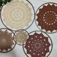 دیوارکوب دست بافت