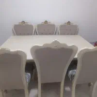 میز نهارخوری  ۶نفره در حد نو