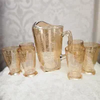 پارچ و لیوان عتیقه