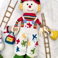 بافت عروسک نقاش