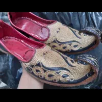 کفش دستدوز عتیقه اصل کفش چرم نایاب۵۰ساله کبنگز