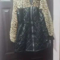 کاپشن دخترانه پلنگی