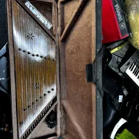 سنتور تک مهر ثاقبی به همراه کیس و مضراب|سازهای سنتی|شهریار, شهریار|دیوار