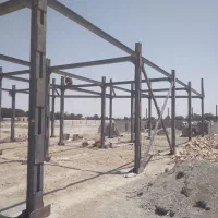 جوشکاری اسکلت فلزی،سقف کرومیت،شیروانی،آهنگری،والپس