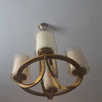 لوستر طلایی کلاسیک ،بدون هیچ ایراد